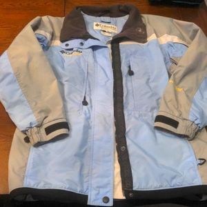 Columbia Challenge Shell Size M blue/grey